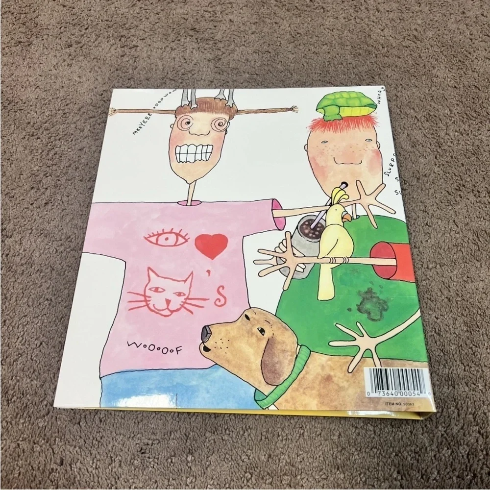 90s VTG Yikes! White Binder NOS
